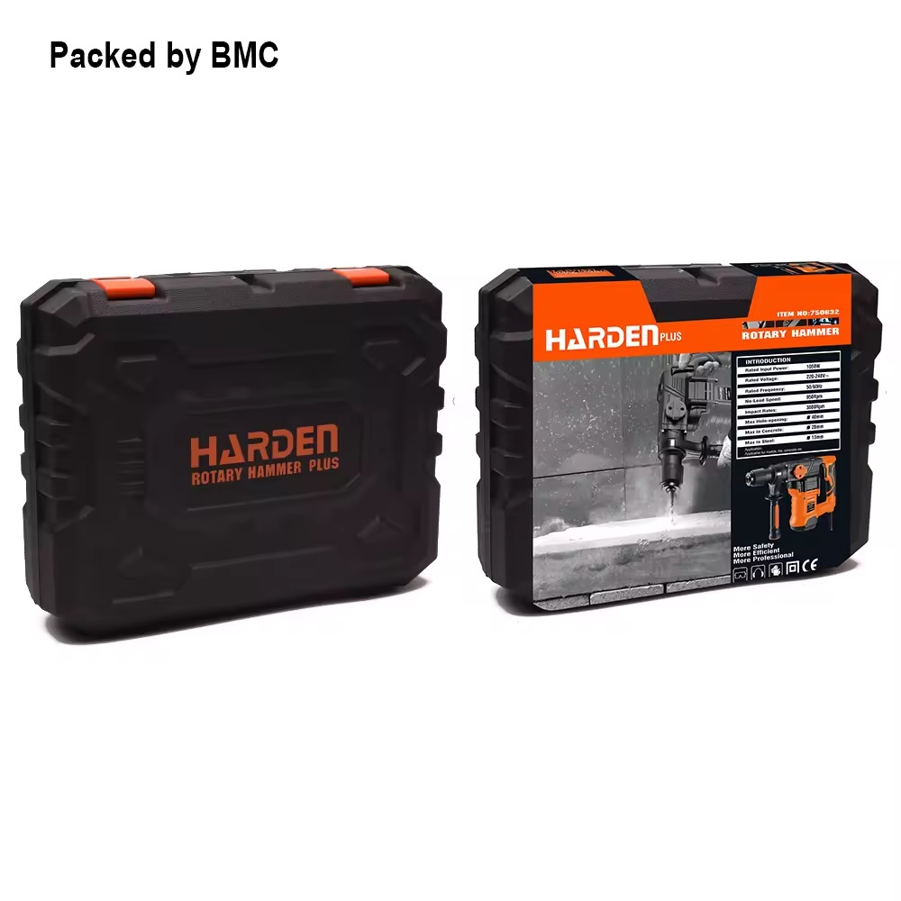 HARDEN Powerful Rotary Hammer Drill, 1050W, SDS-Plus, 950rpm, 28mm, Heavy Duty Electric Hammer Drill; 750632_img_1