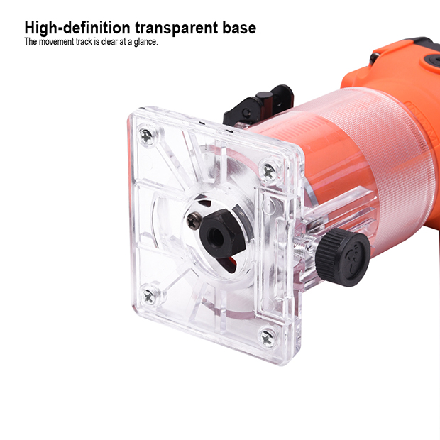 HARDEN Electric Trimmer Router, 580W, 30000rpm, Collet Chuck Diameter :  6.35mm, Electric Wood Trimmer; 752732_img_3