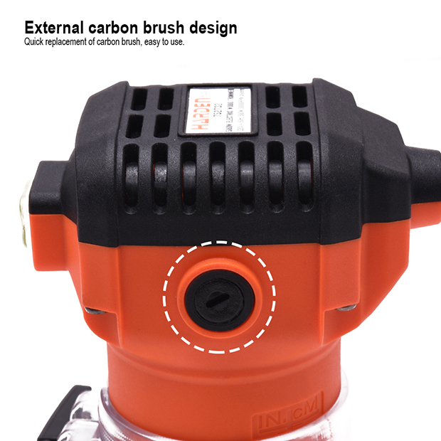 HARDEN Electric Trimmer Router, 580W, 30000rpm, Collet Chuck Diameter :  6.35mm, Electric Wood Trimmer; 752732_img_4
