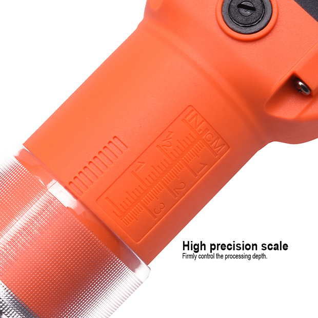 HARDEN Electric Trimmer Router, 580W, 30000rpm, Collet Chuck Diameter :  6.35mm, Electric Wood Trimmer; 752732_img_7