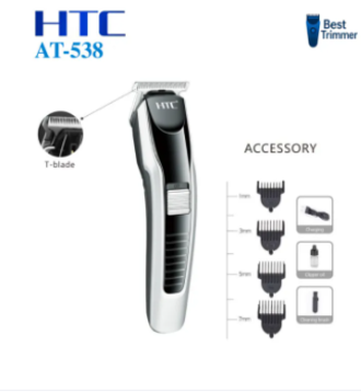 HTC AT-538 Rechargeable Hair and Beard Trimmer for Men_img_4