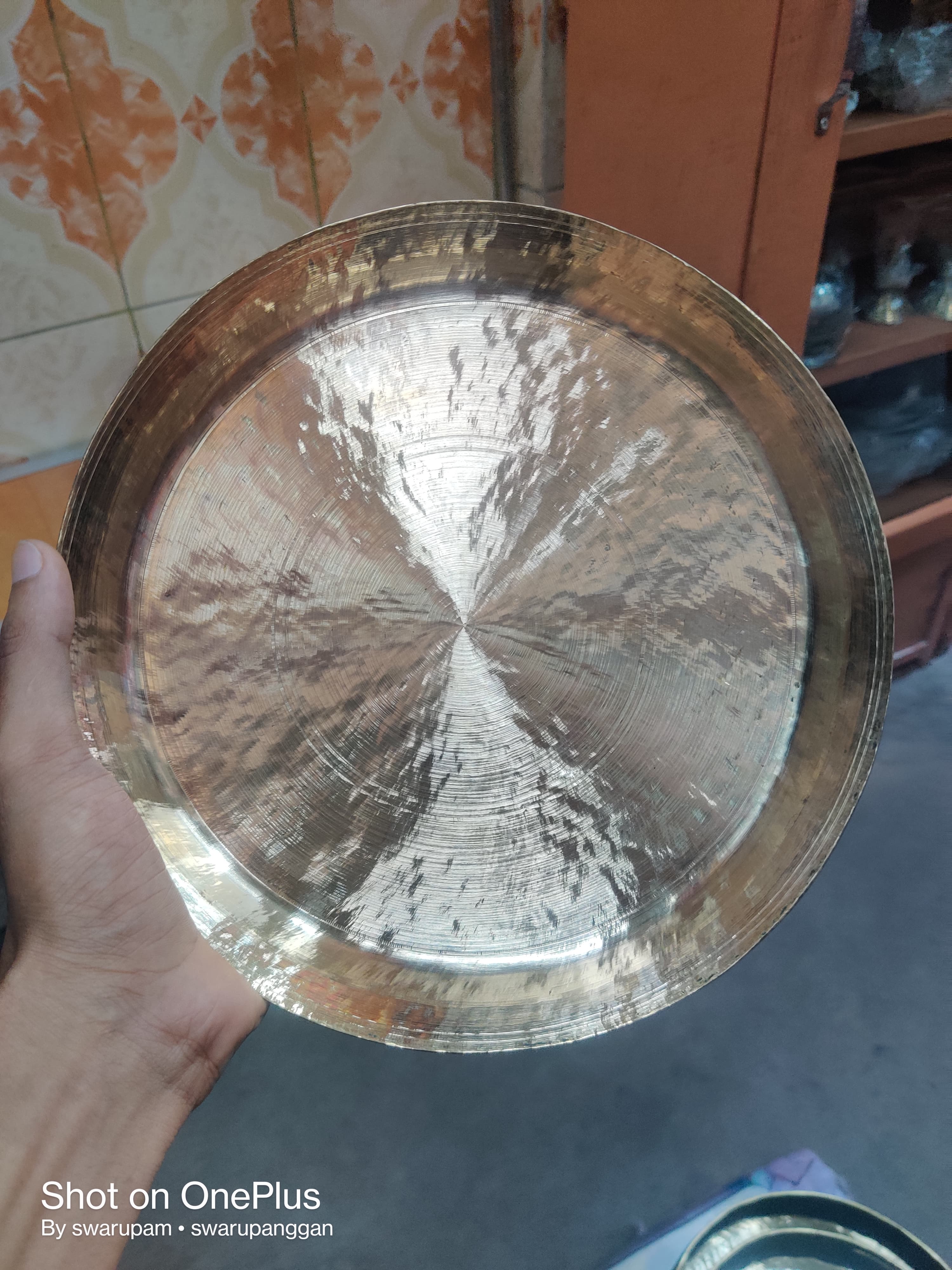 পিতল পলিশ থালা - Image 2