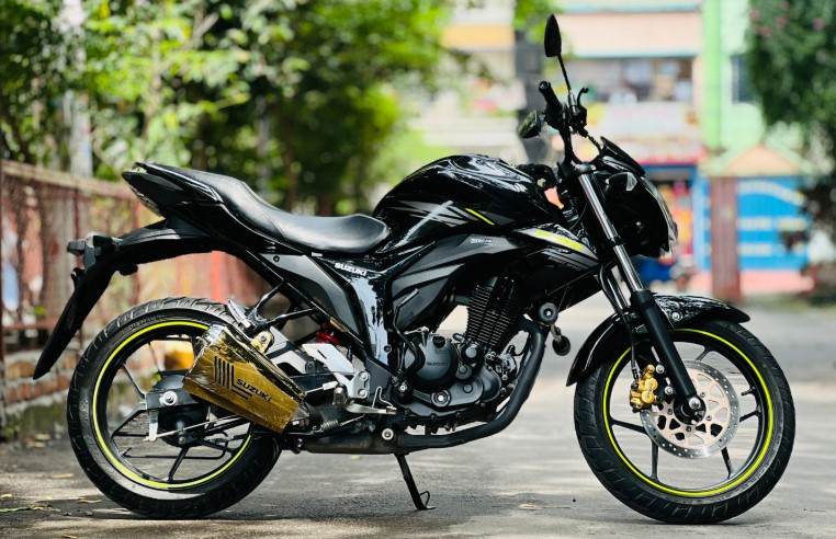 Full Set Sticker for Suzuki Gixxer Monoton 2025 (New Model Black Color) bike._img_1