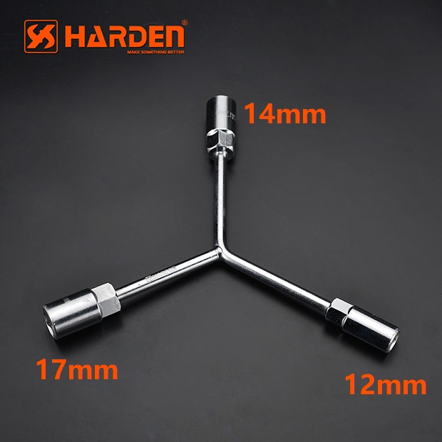 HARDEN Y-Type Wrench ( 12x14x17mm | 14 x 17 x 19mm ) Professional Auto Repairing Tool; 670225 | 670226