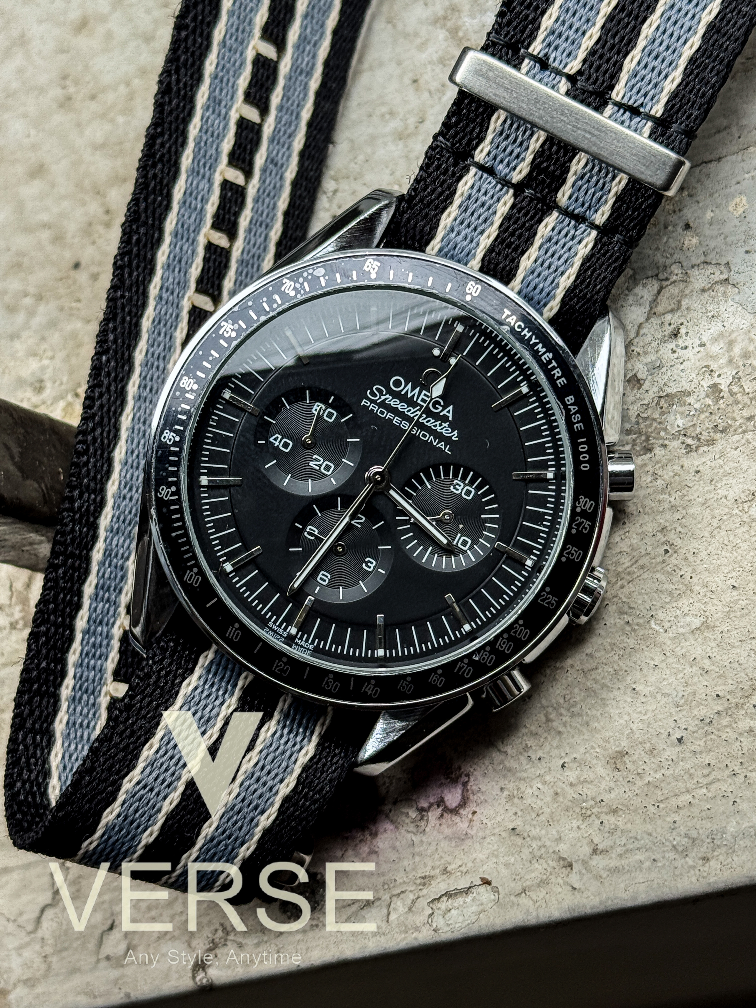 Omega Speedmaster moonwatch With free nato