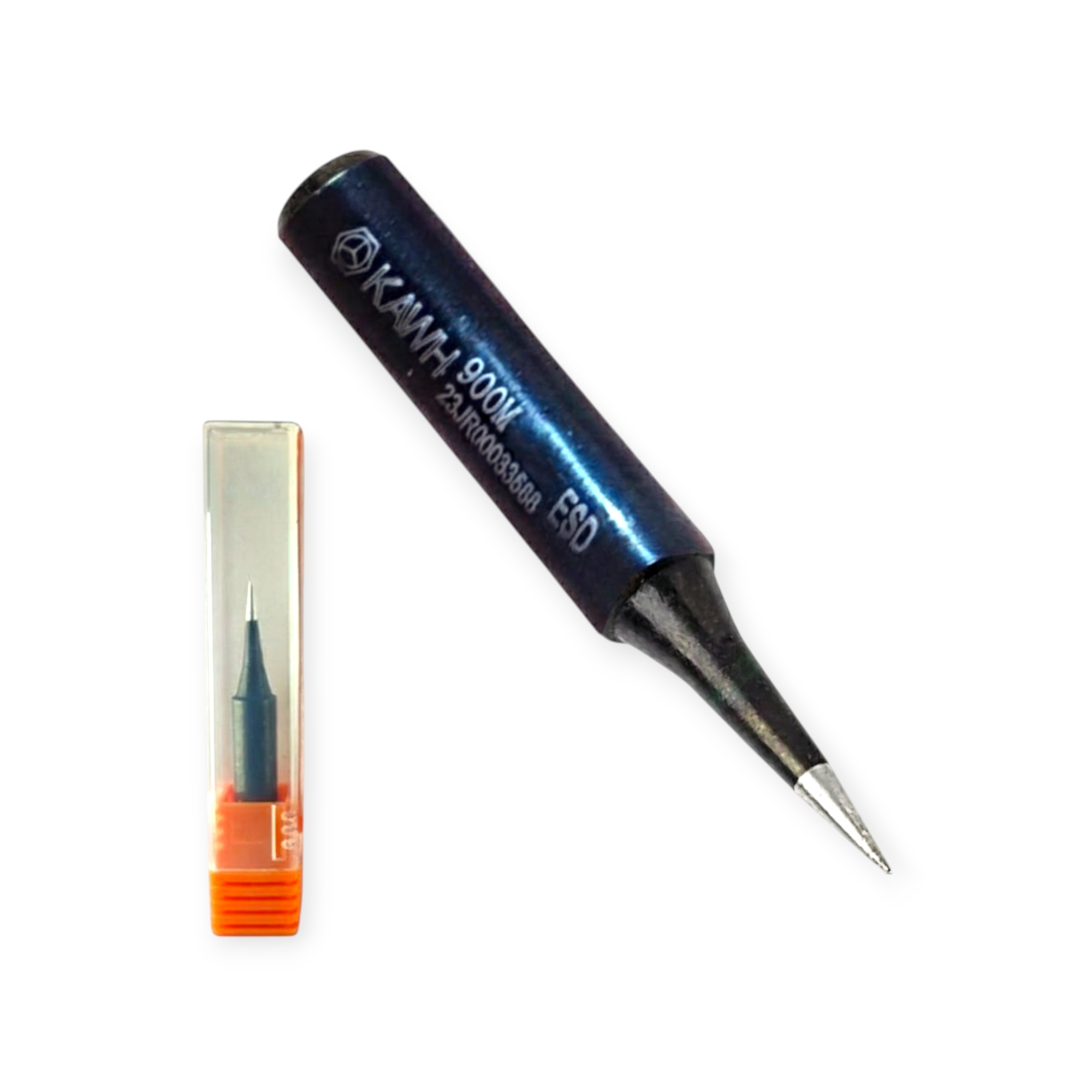 Professional Soldering Iron Bit 900M-T-I | Conical Type Lead-Free Tip | Compatible with 936/937/938 Soldering Stations – Black