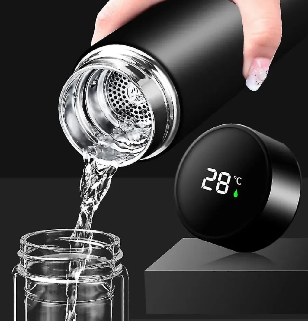 Smart Water Bottle Temperature Display