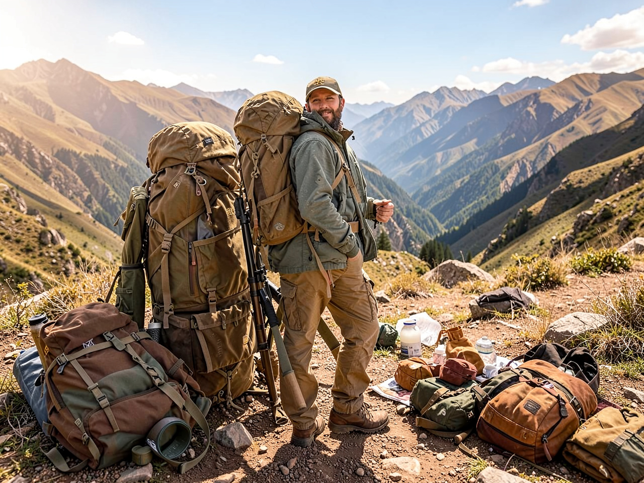 Desert Sand Khaki LA Embroidered Cap with Metal Clip Adjuster // BRANDZ X_img_4