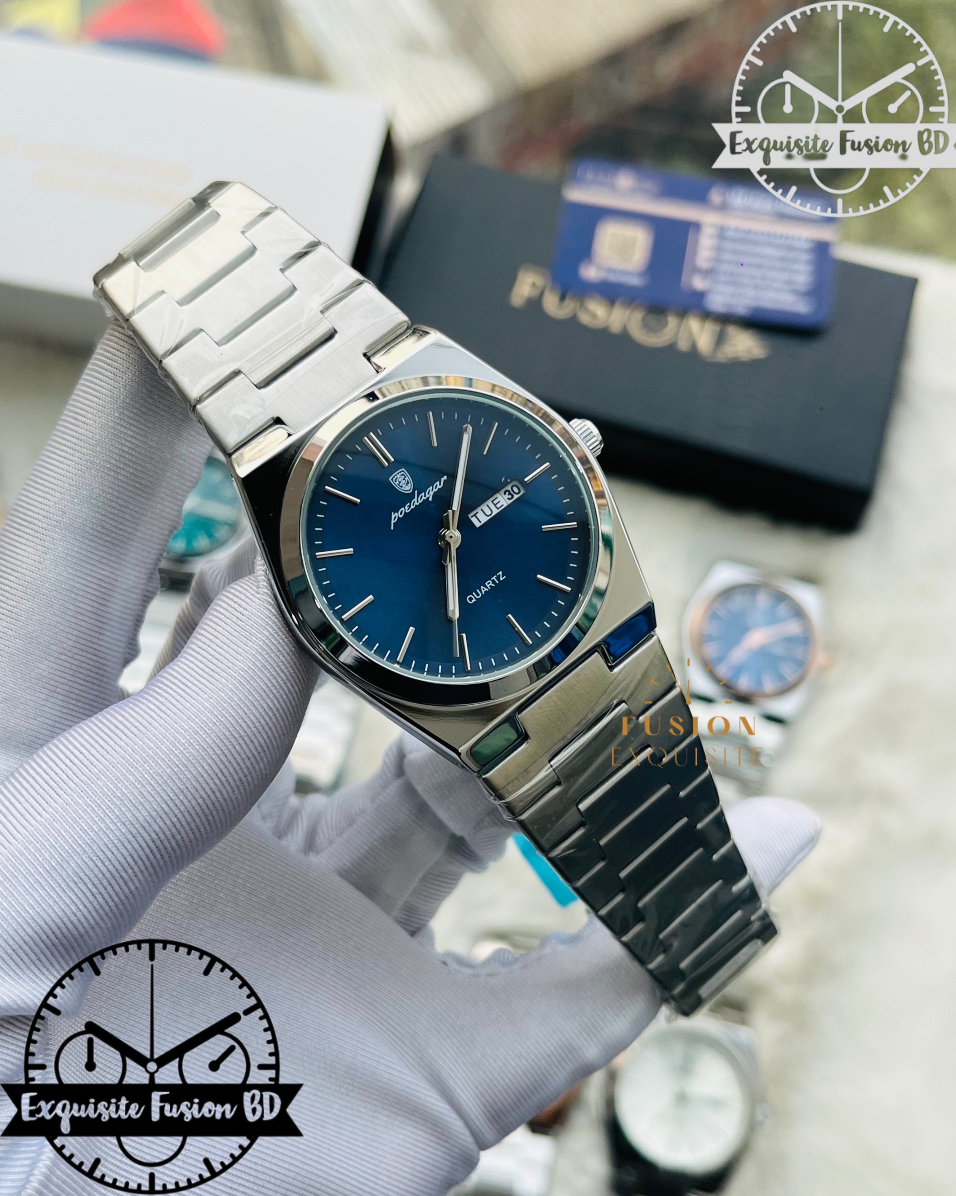 Poedagar Green Original 930B Watch_img_1