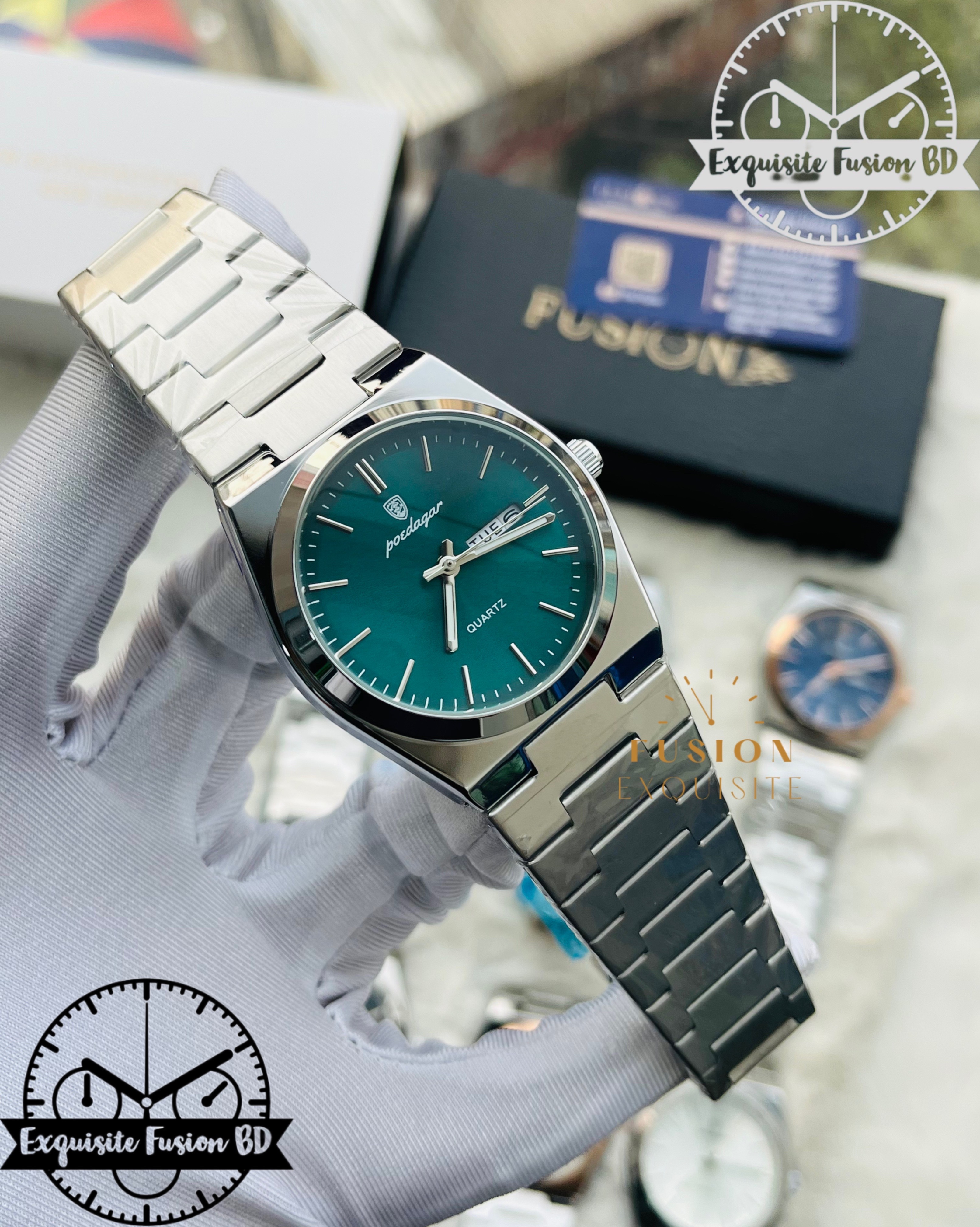 Poedagar Green Original 930B Watch