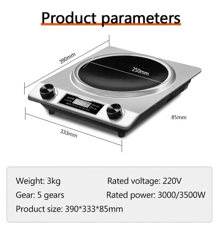 Ajnur Infrared Cooker XR-C1F 2200 WATT ANY POT_img_1