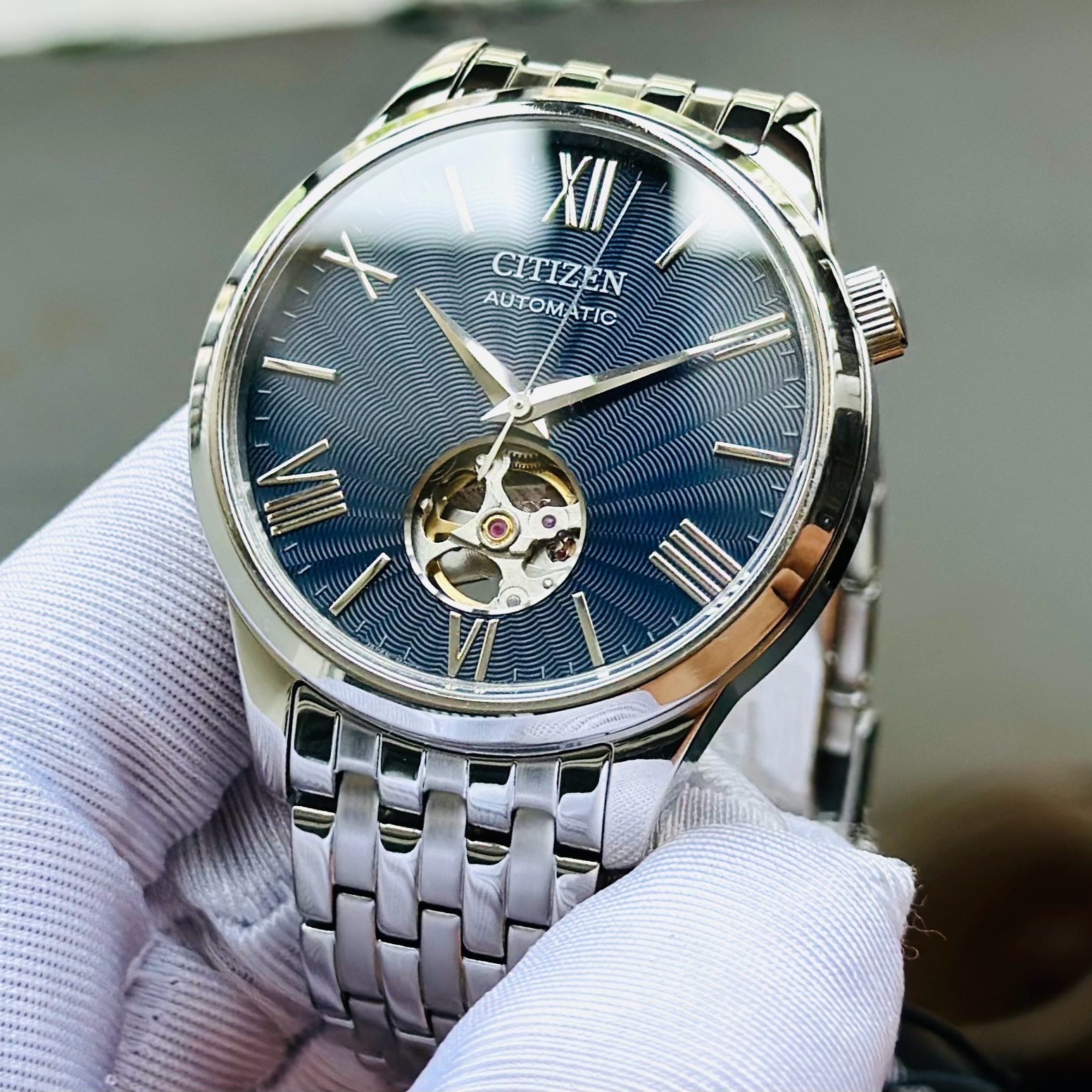 Citizen Sunshine & Luna Open Heart Automatic Blue – Mastercopy_img_0