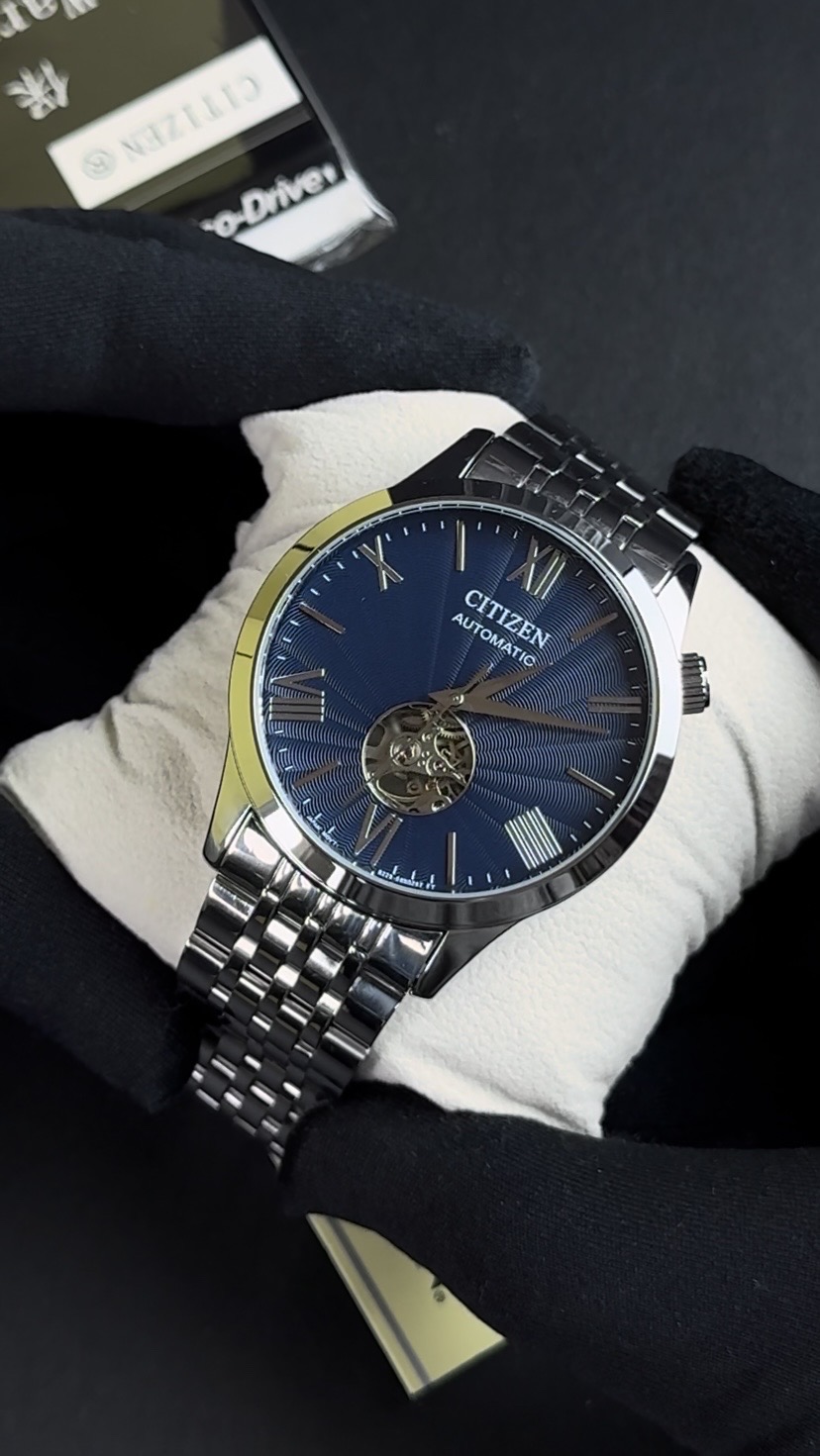 Citizen Sunshine & Luna Open Heart Automatic Blue – Mastercopy_img_5