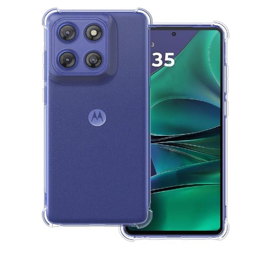 Motorola Moto Edge 60 Stylus 5G | Shockproof Soft TPU Case | Cushioned Edges for Ultimate Protection Back Cover Case (TPU, Transparent)_img_3
