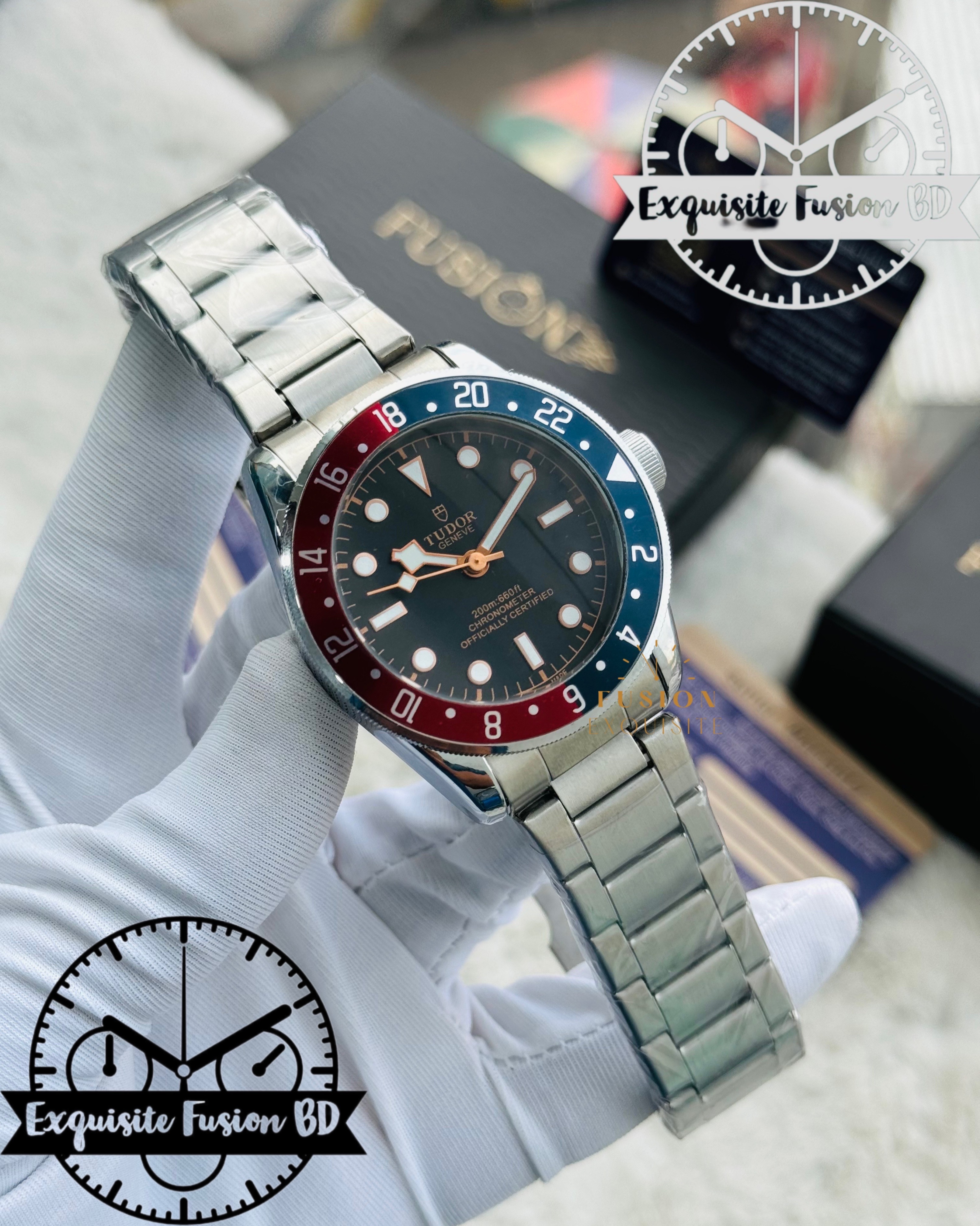 Tudor Pepsi Dial Formal Swift Movement Watch (AA Grade)_img_0