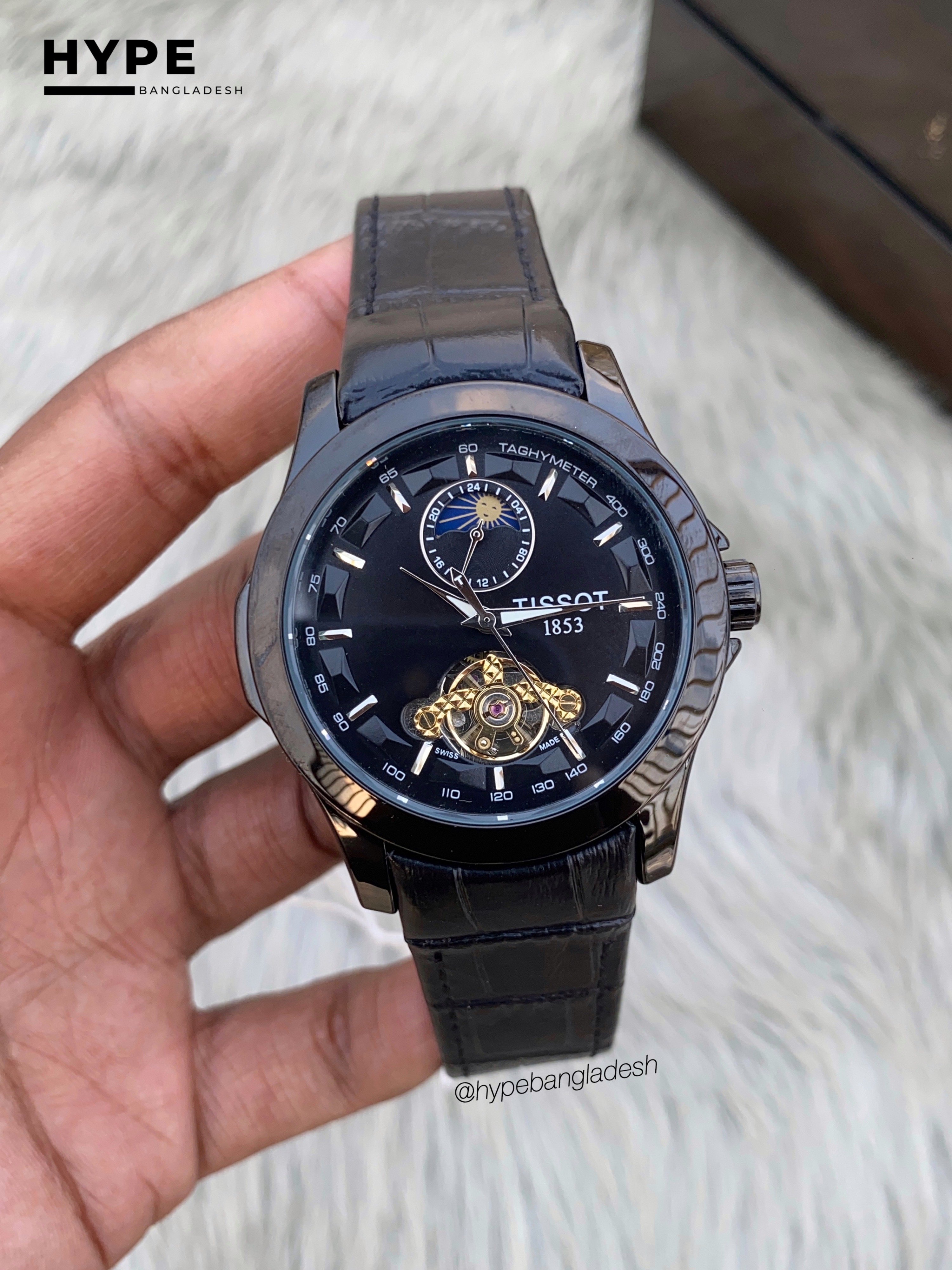 Tissot Automatic Black Belt (Model-2)_img_1