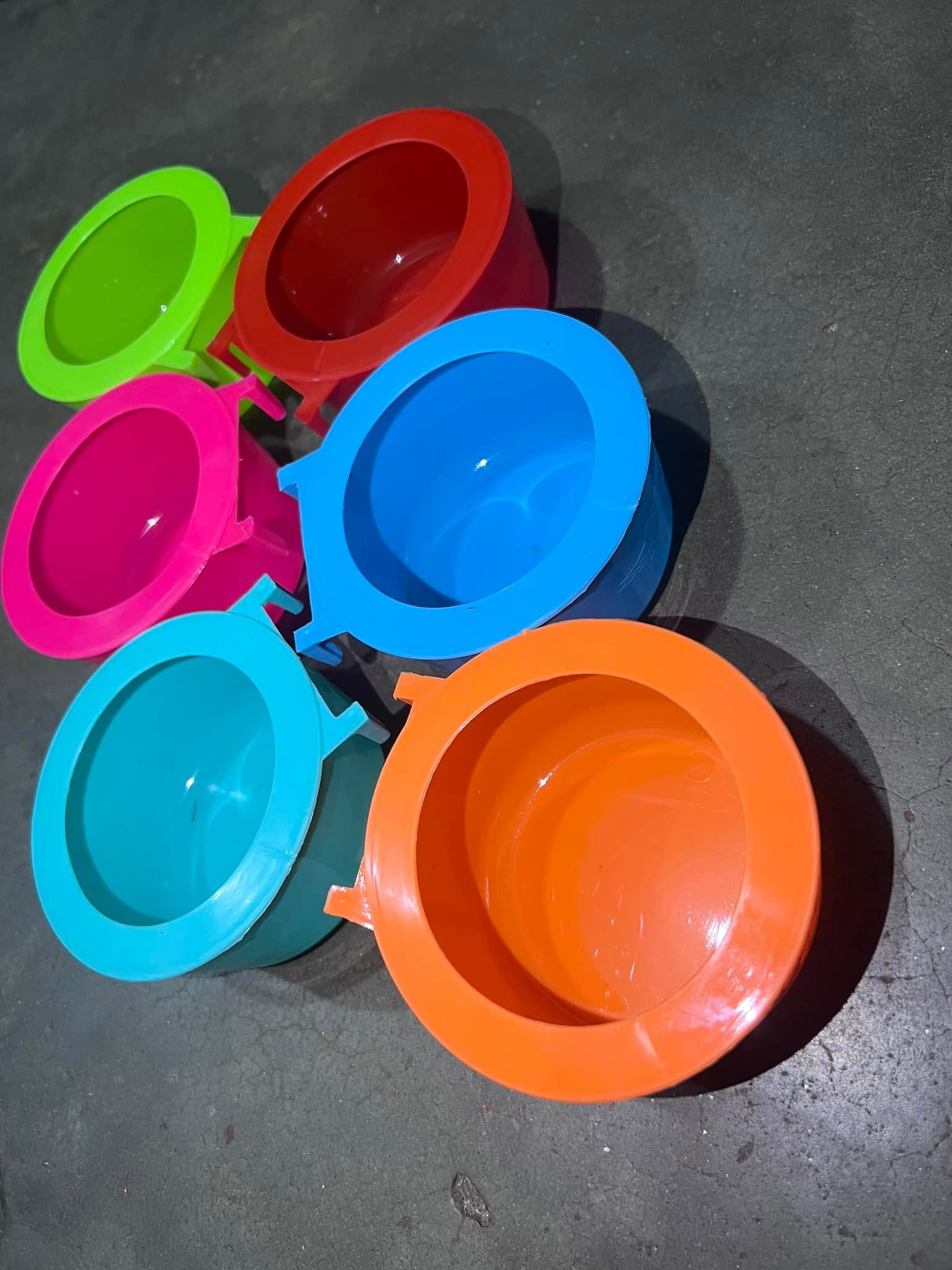 গোল কালার বাটি ২আংটা {রিং নাটি}