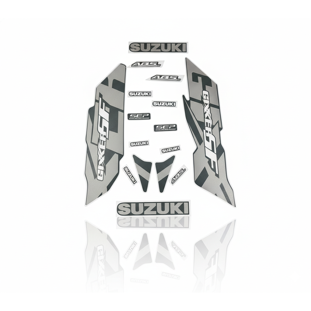 Full Set Sticker for Suzuki Gixxer SF (New Model-Mat Blue) bike._img_0