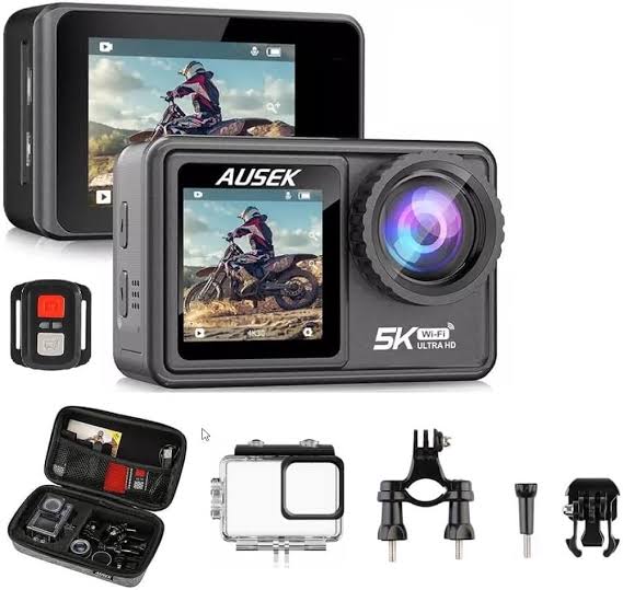 Ausek AT-M81TR Action Camera with Wireless Microphone_img_3
