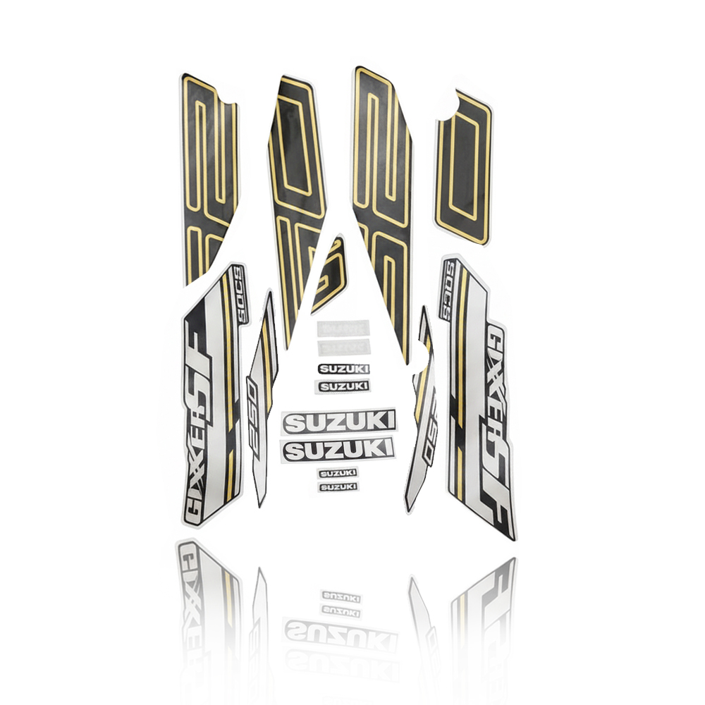 Full Set Sticker for Suzuki Gixxer SF 250 (Matt Black) bike._img_0