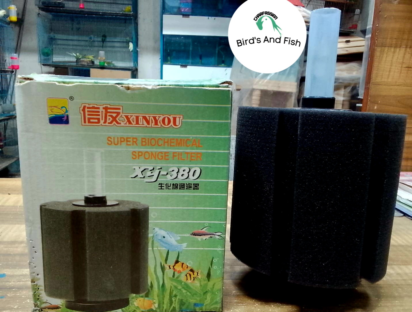 একুরিয়াম স্পনস ফিল্টার Xy380 Sponge Filter_img_1