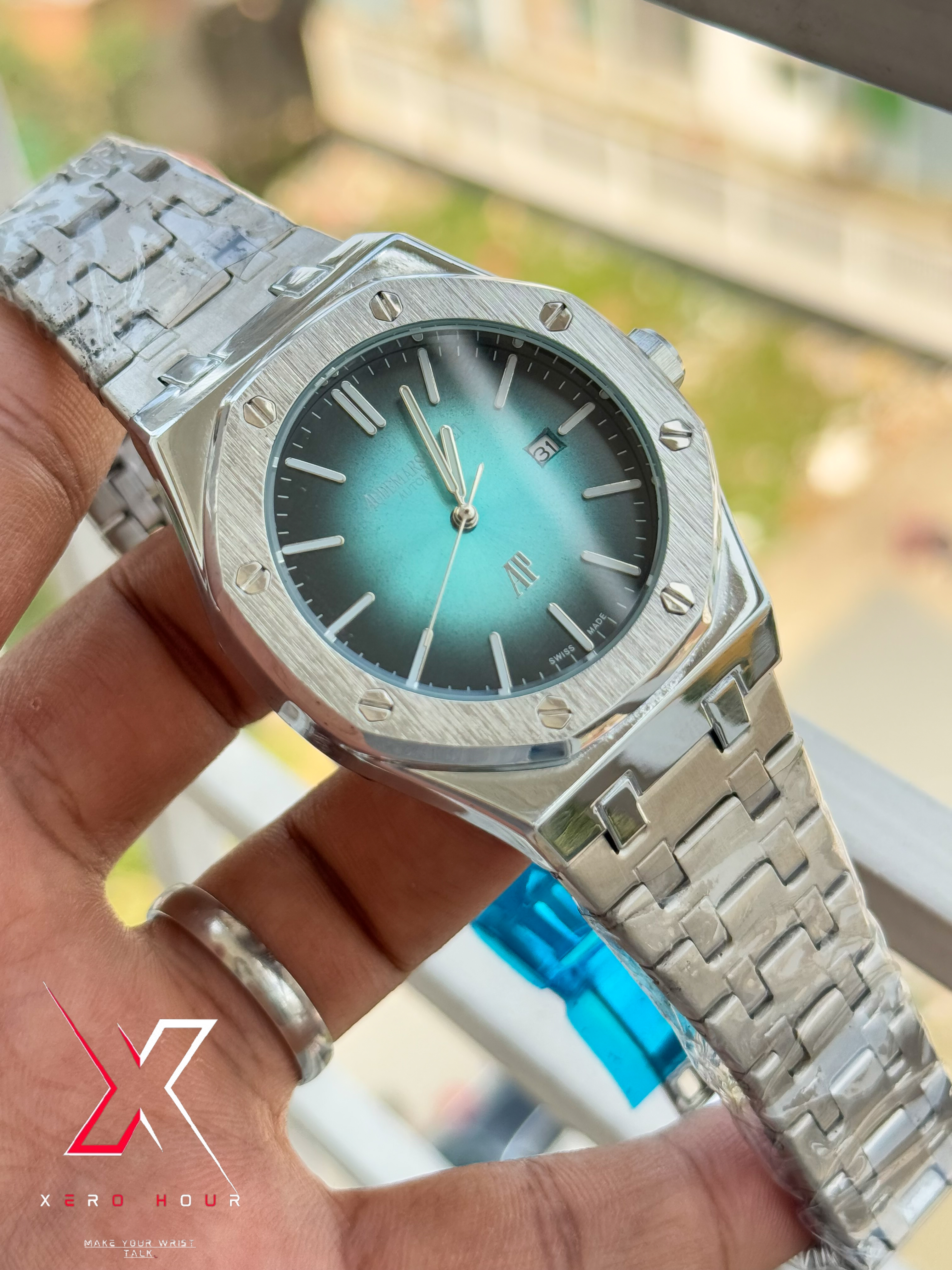 Audemars Piguet Royal Oak | Silver Shine Tiffany Dial 2025_img_4