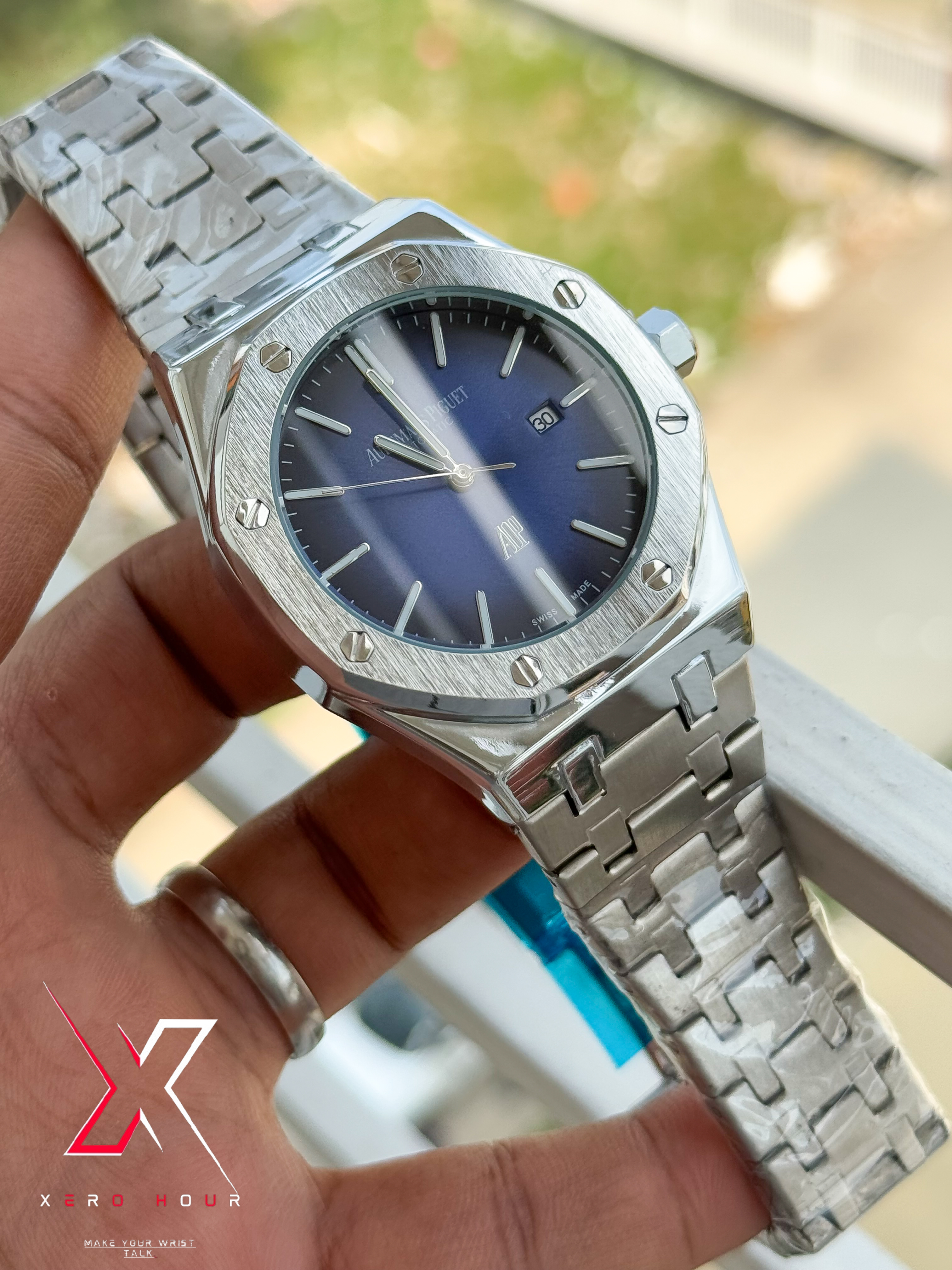 Audemars Piguet Royal Oak | Silver Shine Blue Dial 2025_img_3