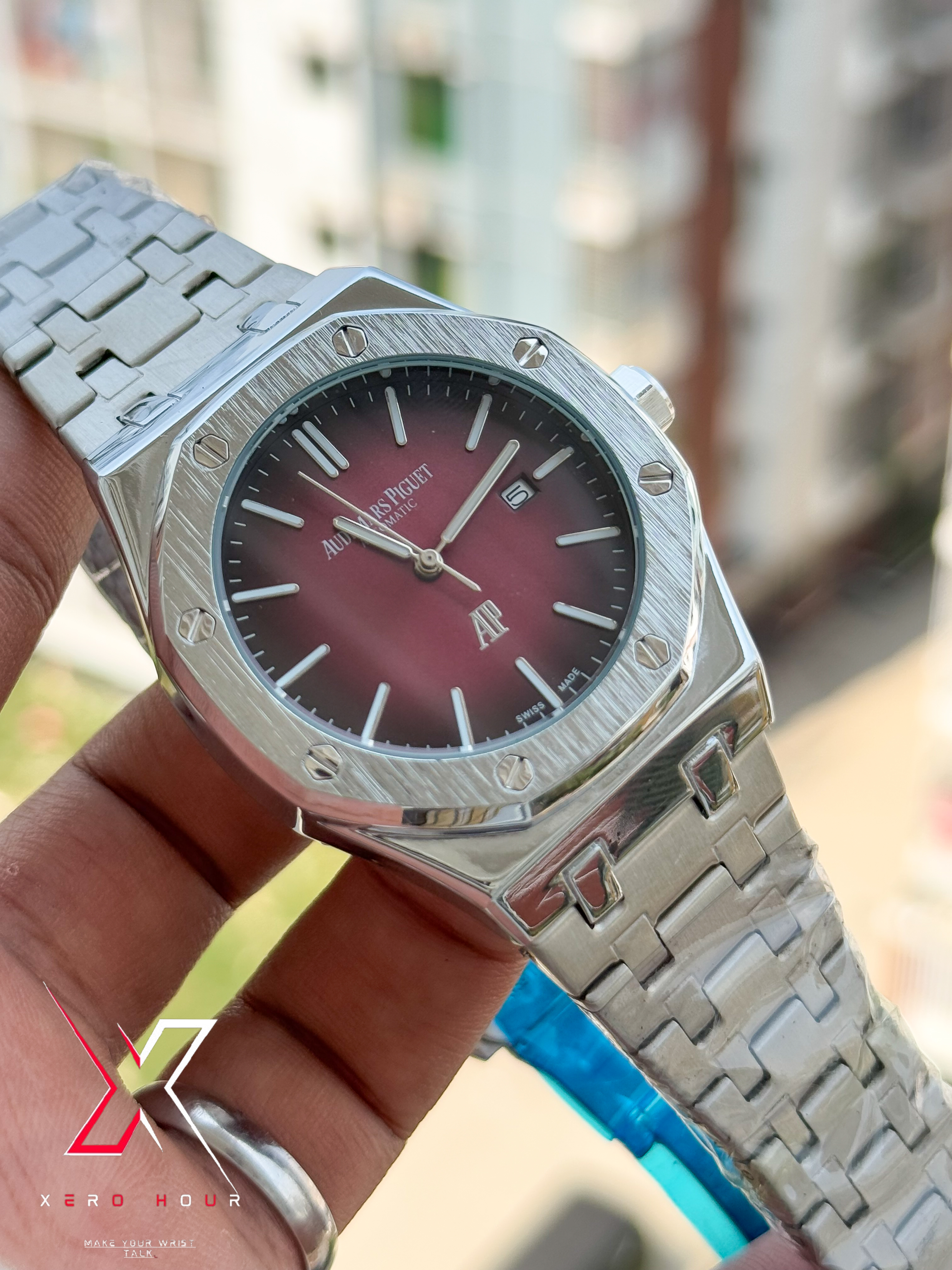 Audemars Piguet Royal Oak | Silver Shine Red Dial 2025_img_3