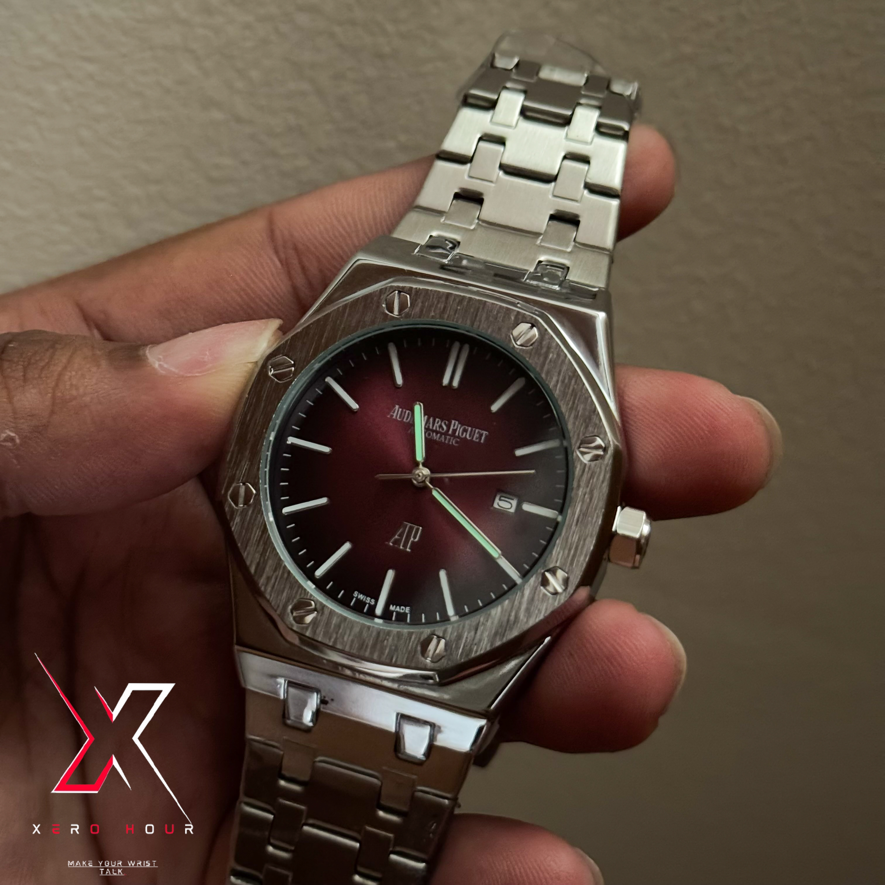 Audemars Piguet Royal Oak | Silver Shine Red Dial 2025_img_7