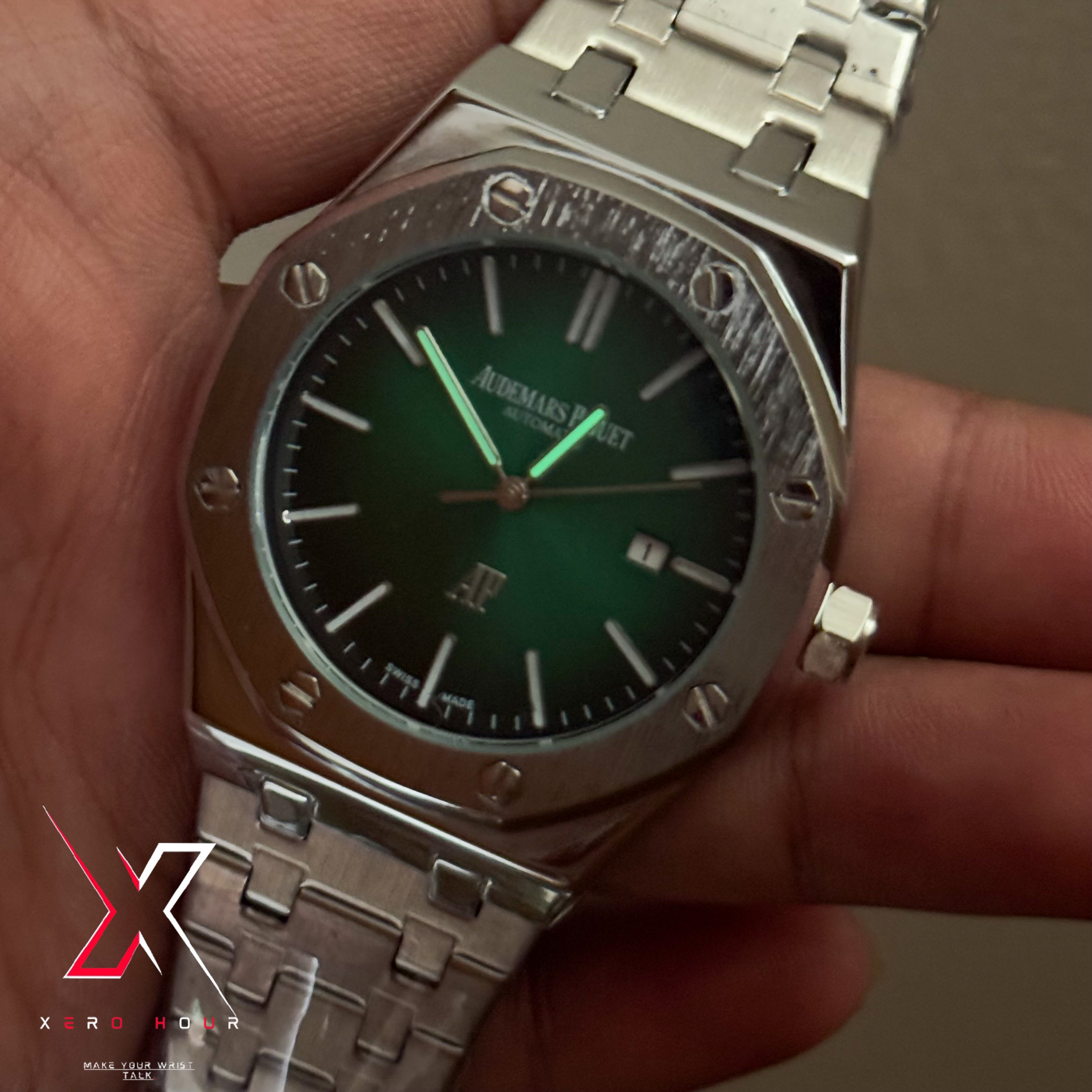 Audemars Piguet Royal oak 2025 - Steel body - Green dial_img_7