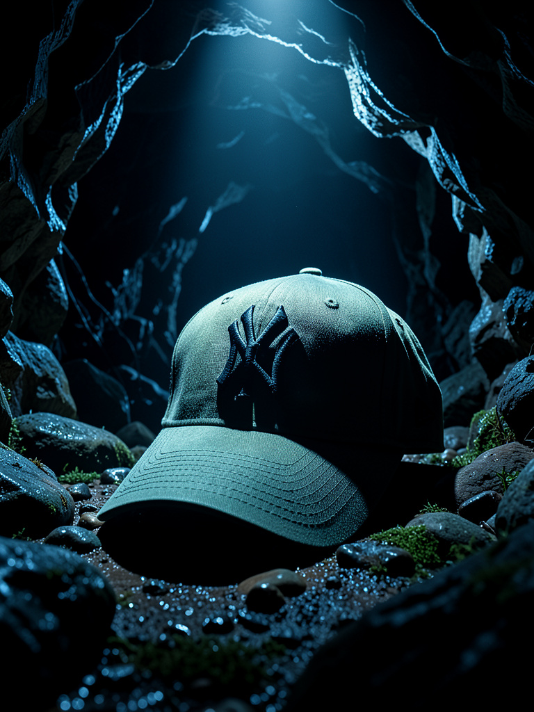 NY Adjustable Cotton Cap – Four Color Variants with Dual-Tone Logo_img_0