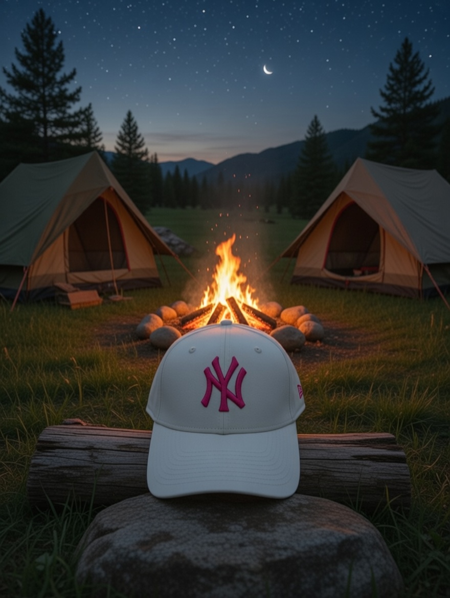 NY Adjustable Cotton Cap – Four Color Variants with Dual-Tone Logo_img_11