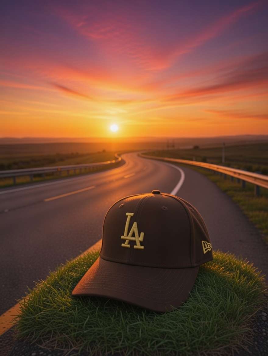 LA Adjustable Cotton Cap – Cocoa Night Brown with Metal Back Strap_img_8