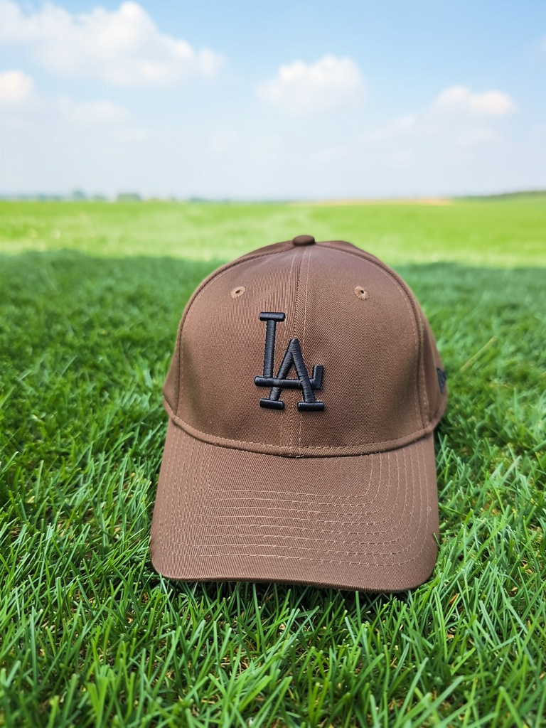LA Adjustable Cotton Cap – Cocoa Night Brown with Metal Back Strap_img_0