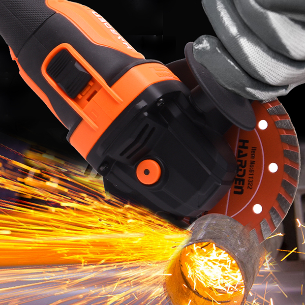 HARDEN 4" 20V Cordless Brushless Angle Grinder | Tool Only | 5000-8500 RPM | Digital Speed Control | Model: 756322_img_2
