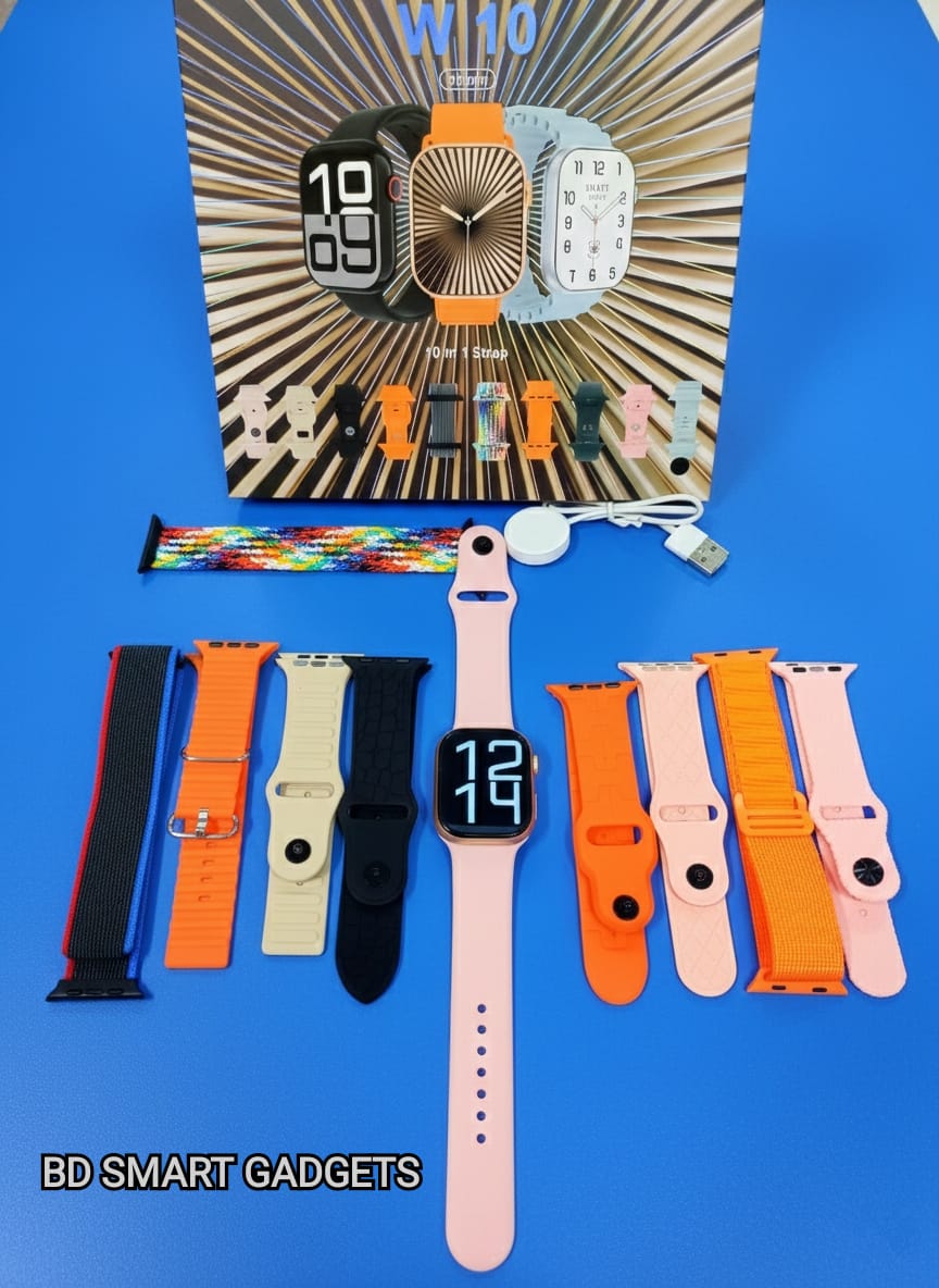 🔥Laxasfit W10 Smartwatch With 10 Strap🔥_img_2