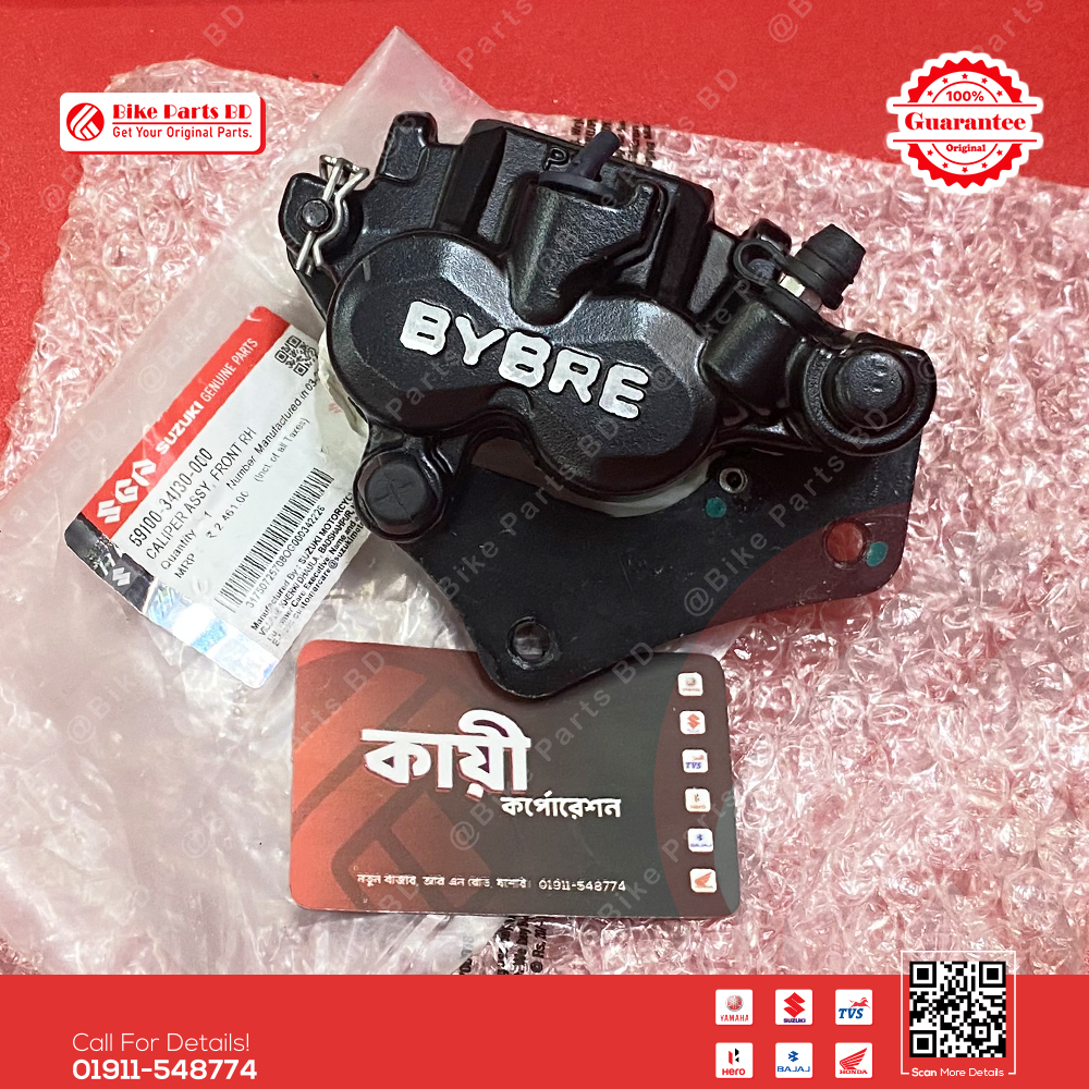 Caliper Assy Front RH-59100-34J30-000 for Suzuki Gixxer & Gixxer SF (Black Colour New Model) bike._img_1
