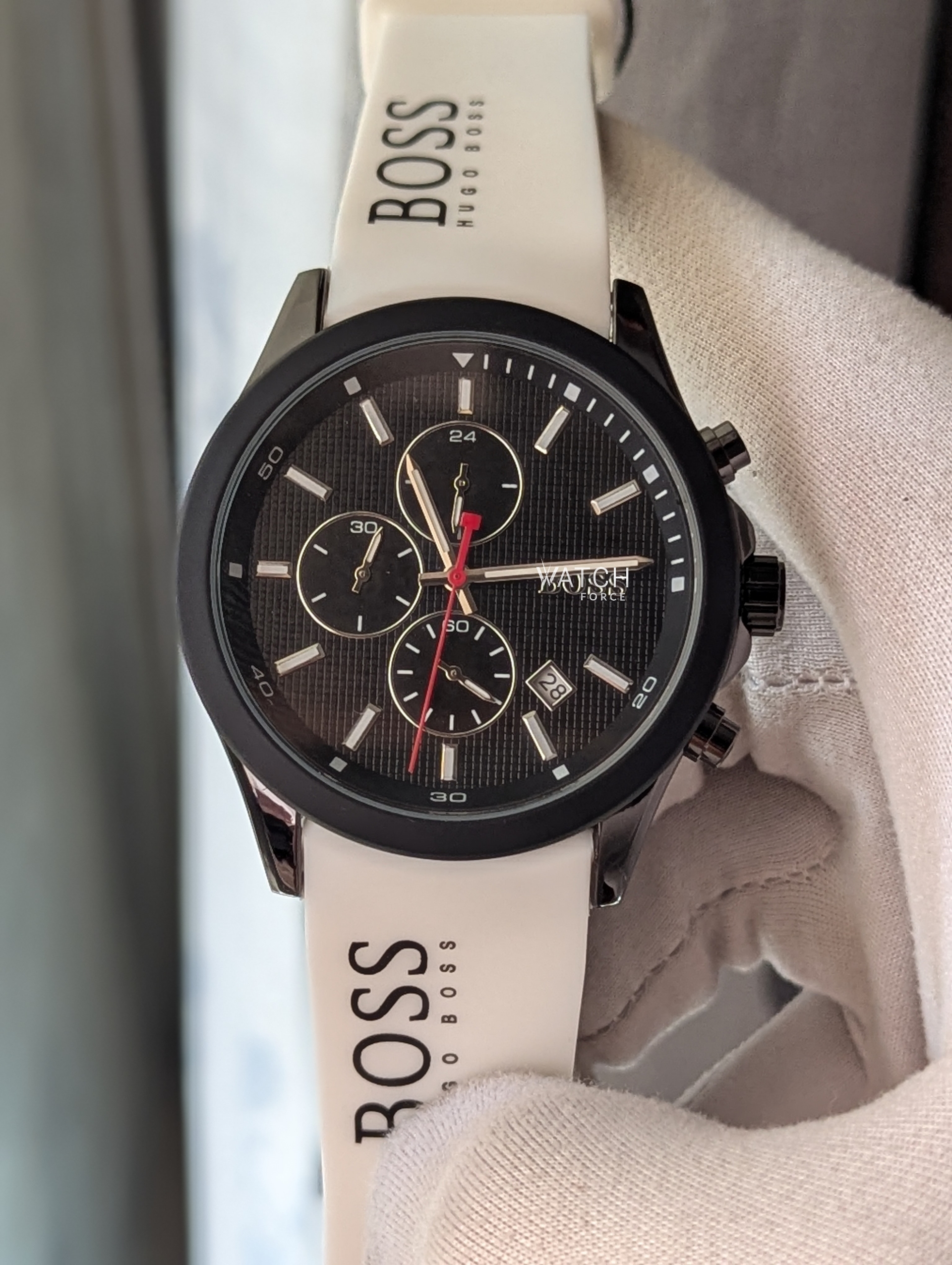 Boss Chronograph Watch silicone