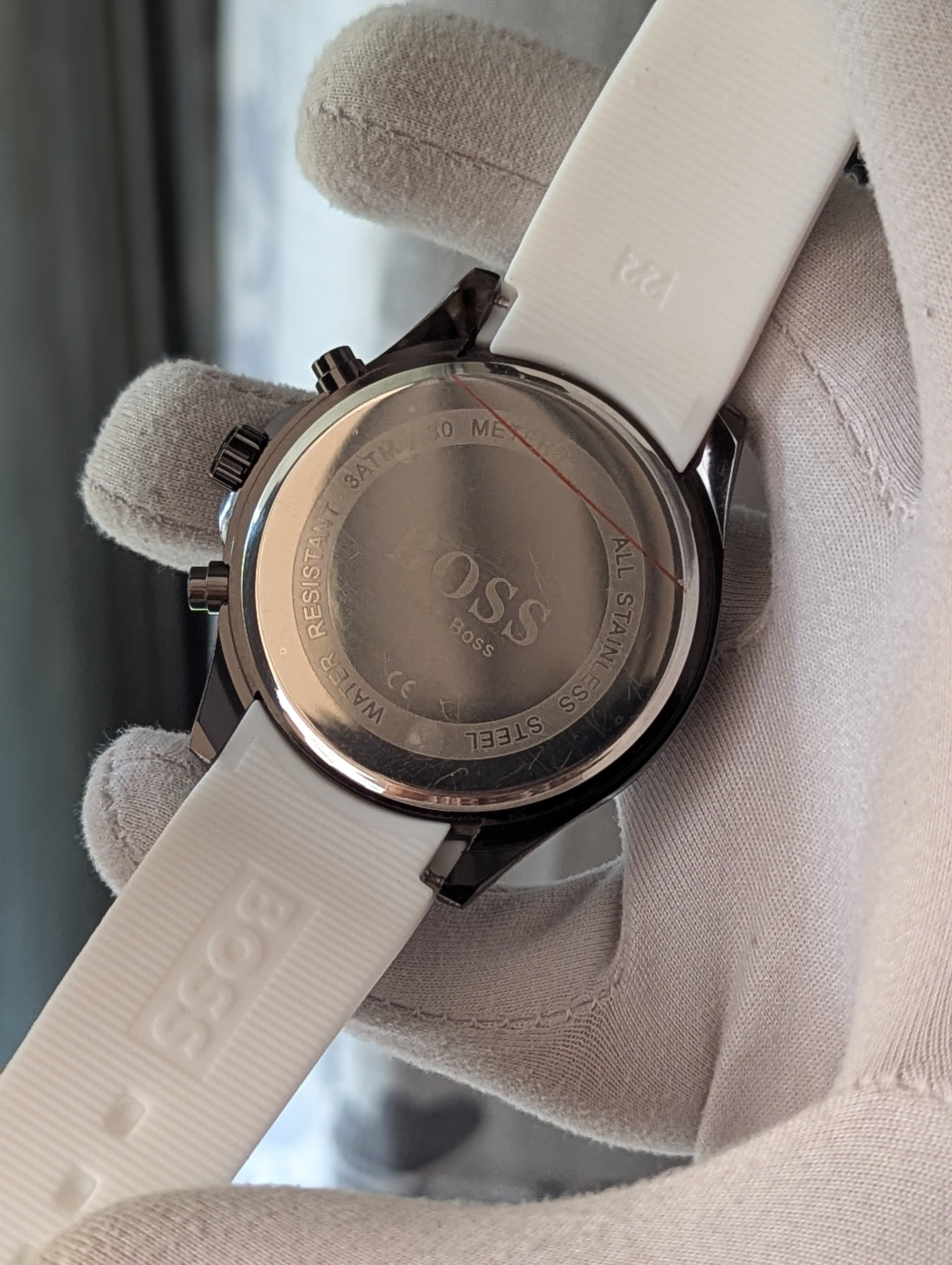 Boss Chronograph Watch silicone_img_3