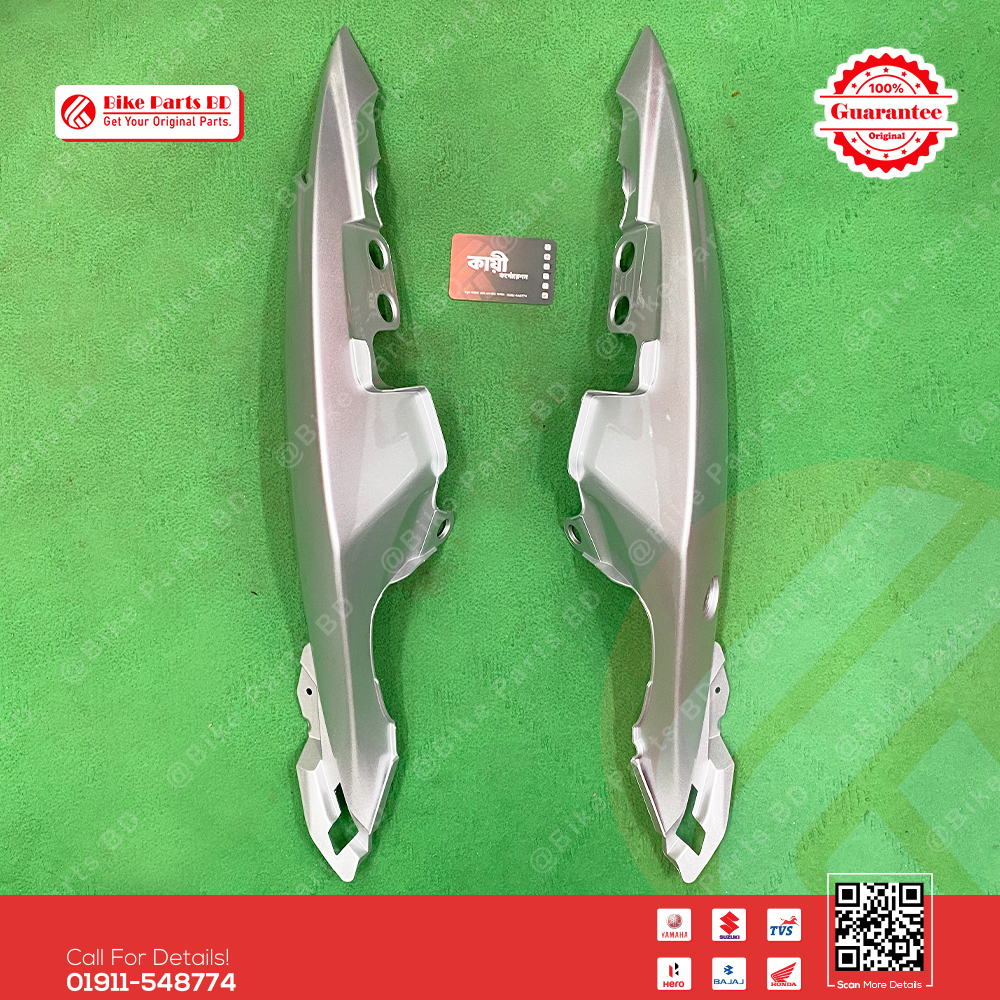 Back Panel (Silver Colour) for Suzuki Gixxer & Gixxer SF (New Model) bike._img_0