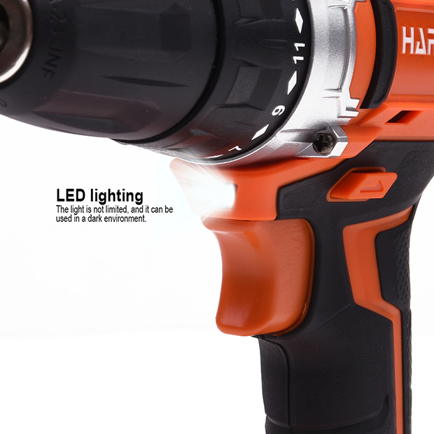 HARDEN 20V Cordless Brushless Drill/Driver Kit | 35Nm Torque | Ultra-Compact | 2000mAh Battery & Charger | Model: 756220_img_9