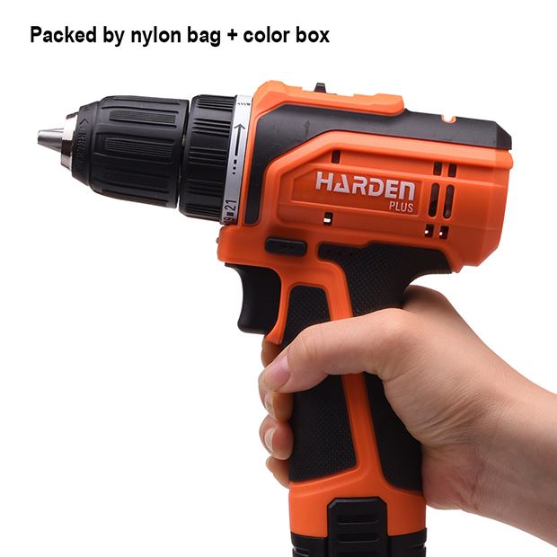 HARDEN 12V Cordless Drill/Driver Kit | 25Nm Torque | 2 x 2000mAh Batteries & Charger | Model: 756016