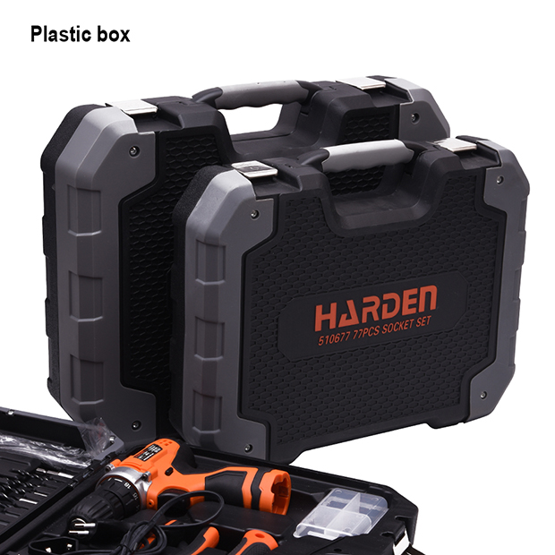 HARDEN 36 Pcs Multi-Functional Cordless Impact Drill & Household Tool Set | Professional DIY Kit | Model: 510836_img_5