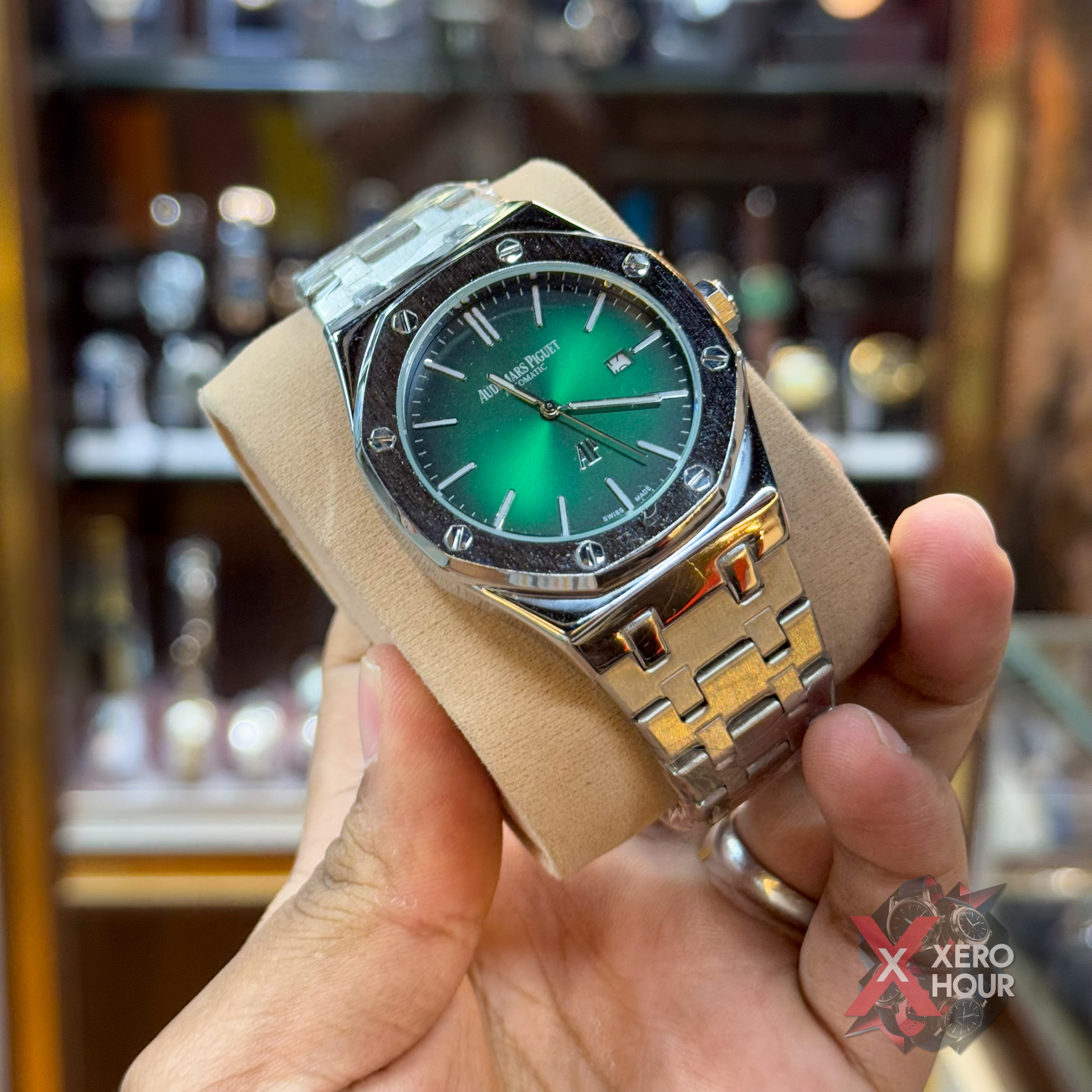 Audemars Piguet Royal oak 2025 - Steel body - Green dial_img_5