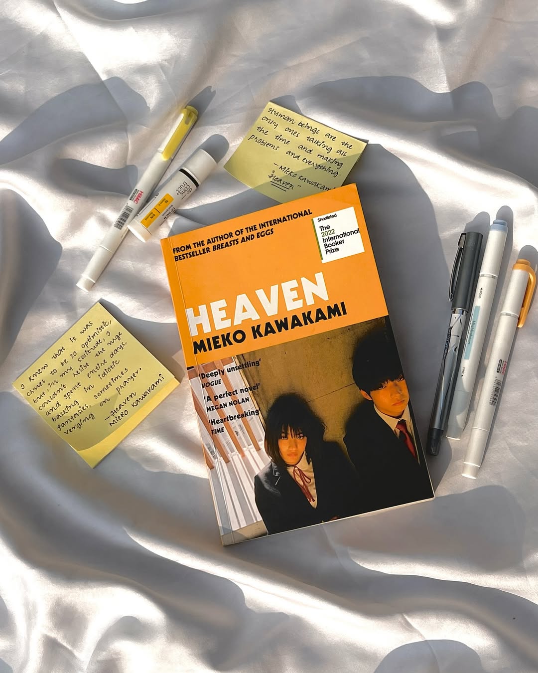 Heaven Novel by Mieko Kawakami