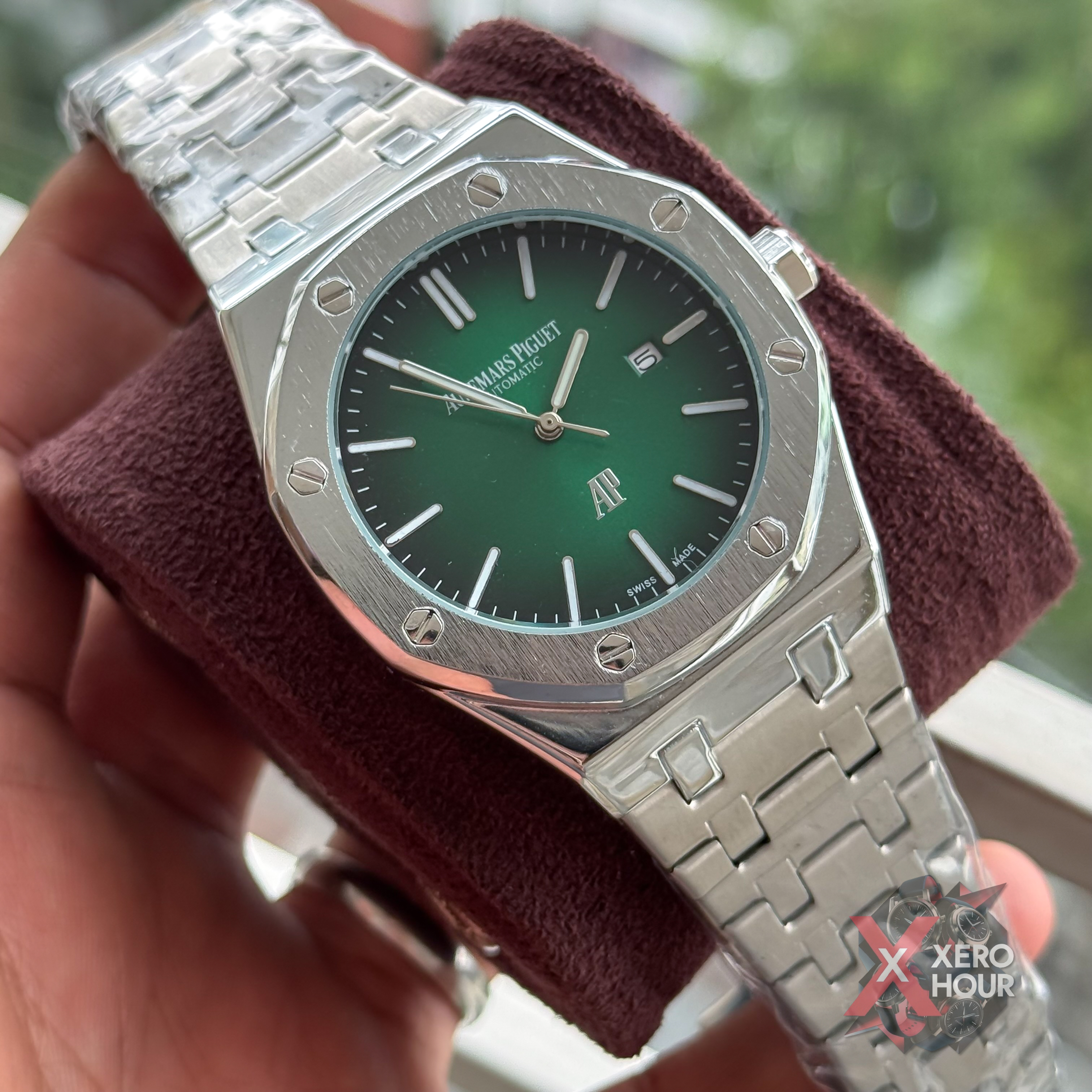 Audemars Piguet Royal oak 2025 - Steel body - Green dial_img_3