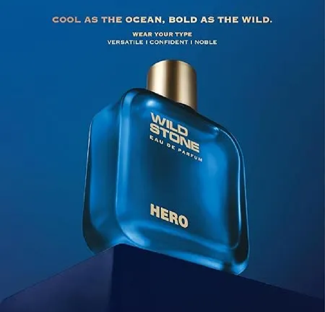 Wild Stone Hero Perfume for Men  Eau De Parfum 100ml Luxury Long-Lasting Fragrance Premium Perfume Aromatic & Marine Notes_img_3
