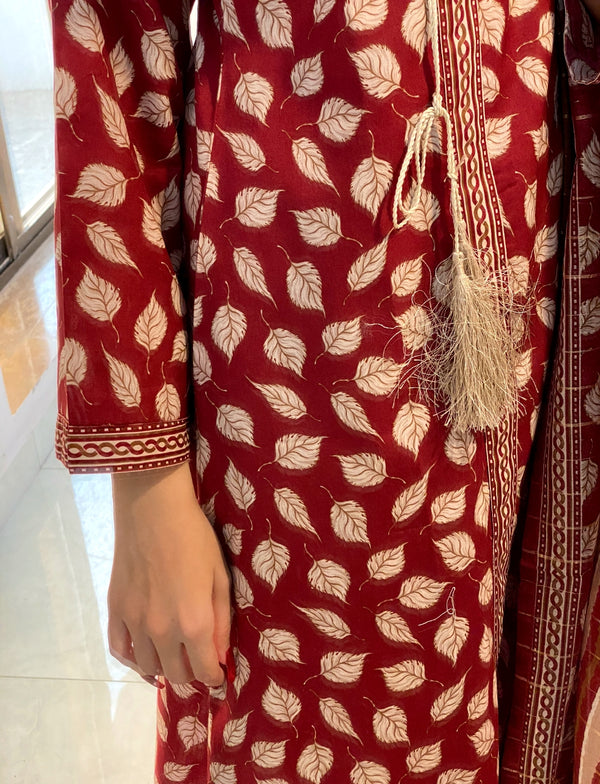 New Khaddar Gown Three Piece Set (2026 Eid Special)_img_1