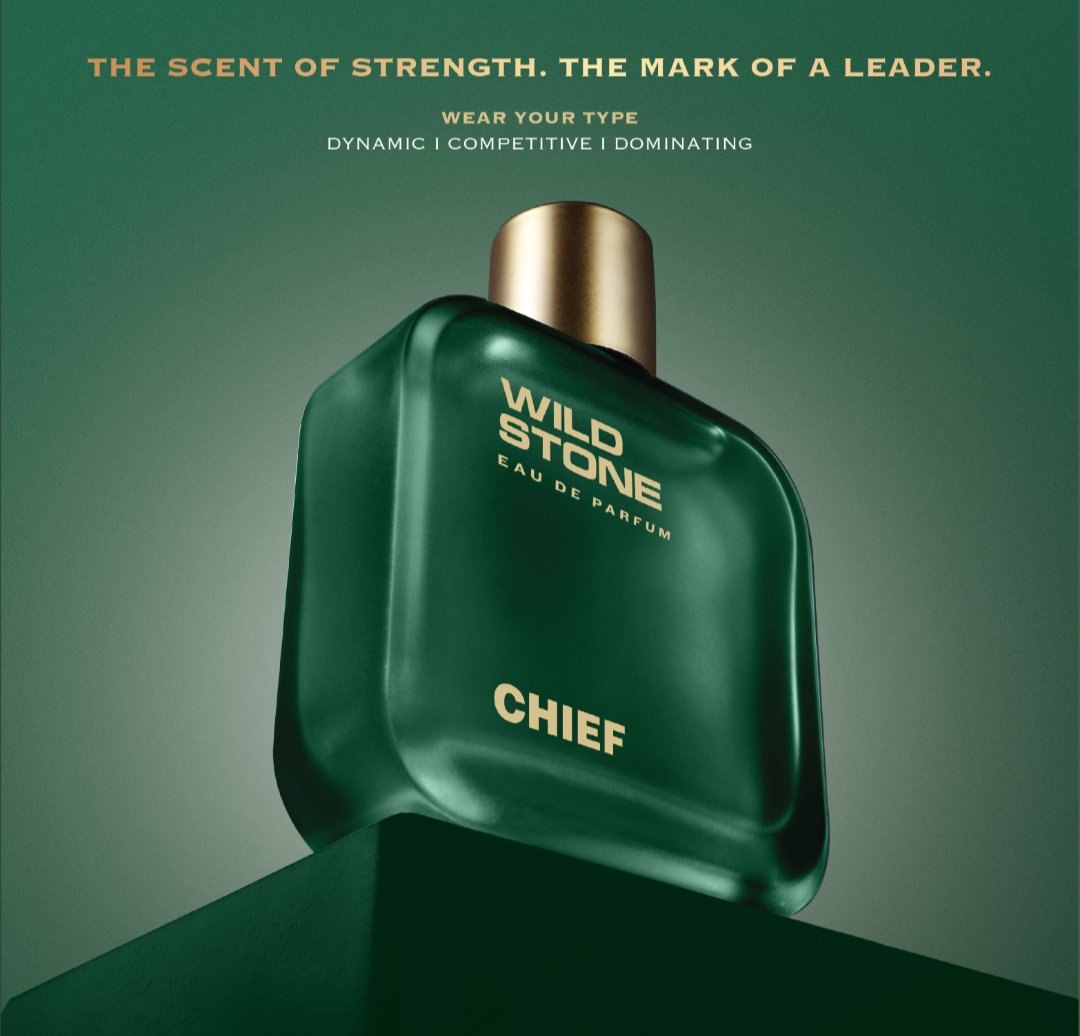 Wild Stone Chief Perfume for Men  Eau De Parfum 100ml Luxury Long-Lasting Fragrance Premium Perfume Infused with Aquatic and Woody Notes_img_1
