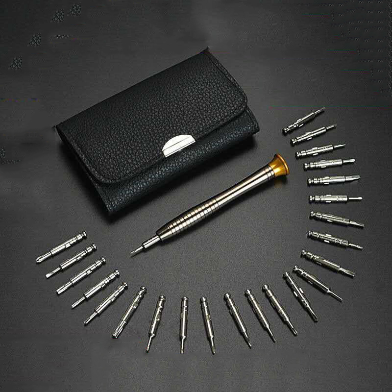25 in 1 Precision Magnetic Screwdriver Set | Mini Repair Toolkit for Mobile, Laptop & Electronics | Multi Bit Repair Tools